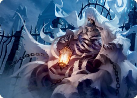 Cemetery Illuminator Art Card [Innistrad: Crimson Vow Art Series] | Yard's Games Ltd