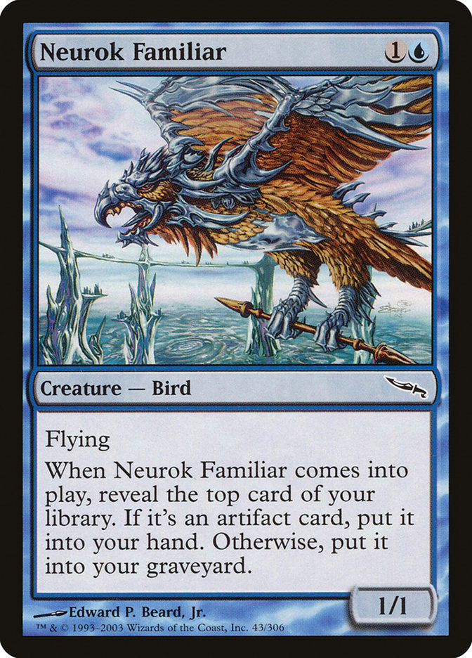 Neurok Familiar [Mirrodin] | Yard's Games Ltd