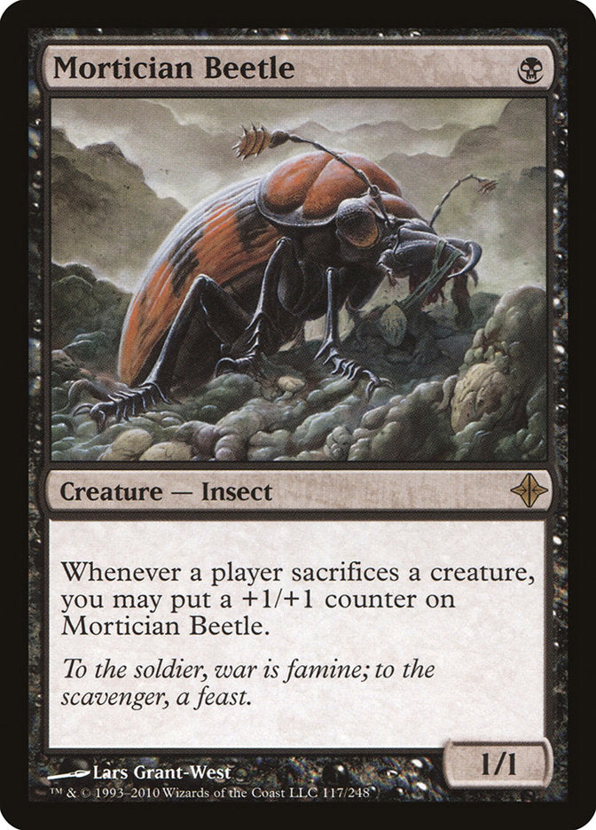 Mortician Beetle [Rise of the Eldrazi] | Yard's Games Ltd