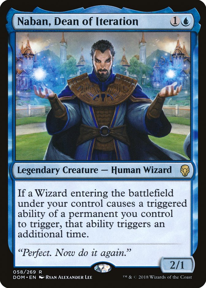 Naban, Dean of Iteration [Dominaria] | Yard's Games Ltd