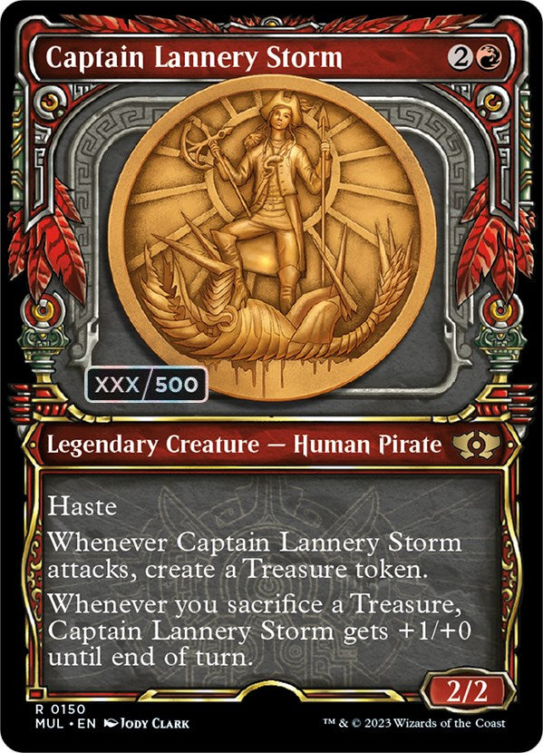 Captain Lannery Storm (Serialized) [Multiverse Legends] | Yard's Games Ltd