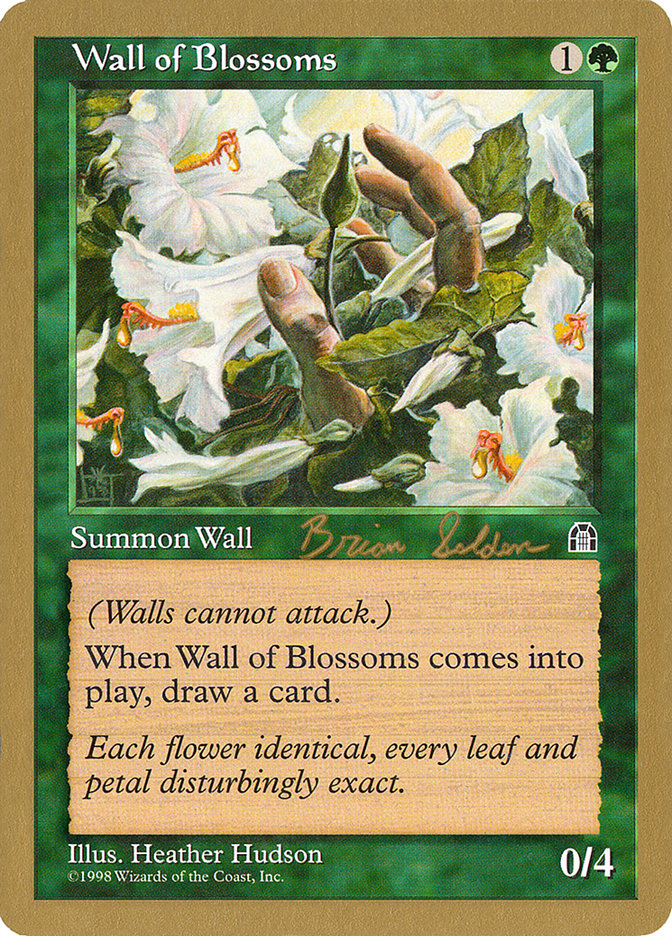 Wall of Blossoms (Brian Selden) [World Championship Decks 1998] | Yard's Games Ltd