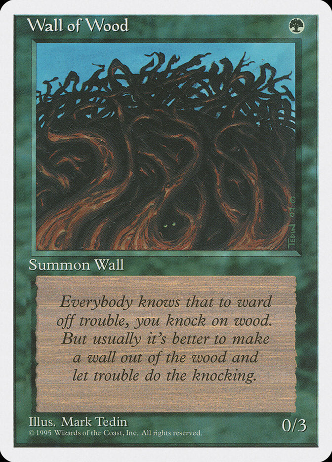 Wall of Wood [Fourth Edition] | Yard's Games Ltd