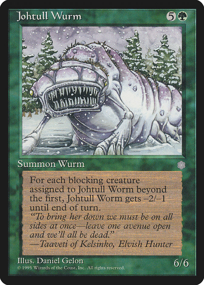 Johtull Wurm [Ice Age] | Yard's Games Ltd