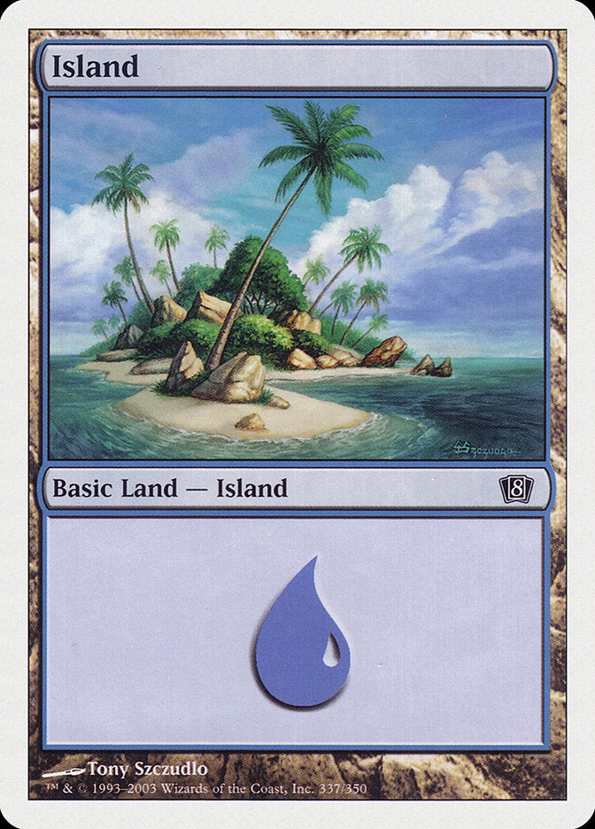 Island (337) [Eighth Edition] | Yard's Games Ltd