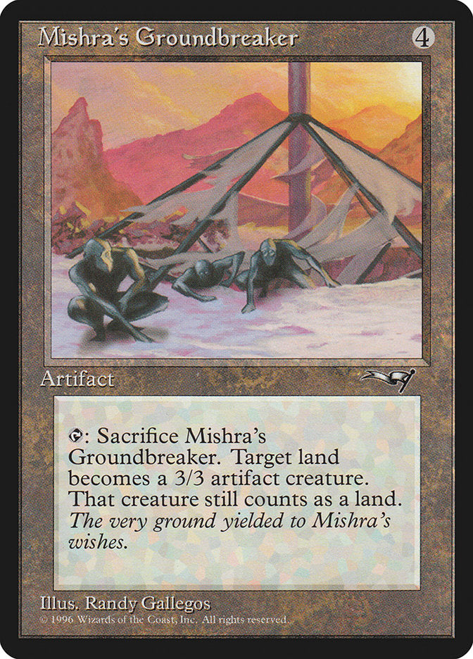 Mishra's Groundbreaker [Alliances] | Yard's Games Ltd