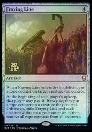 Fraying Line [Commander Legends: Battle for Baldur's Gate Prerelease Promos] | Yard's Games Ltd