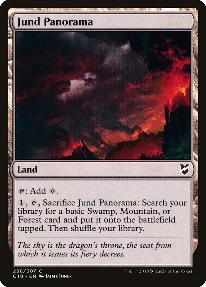 Jund Panorama [Commander 2018] | Yard's Games Ltd