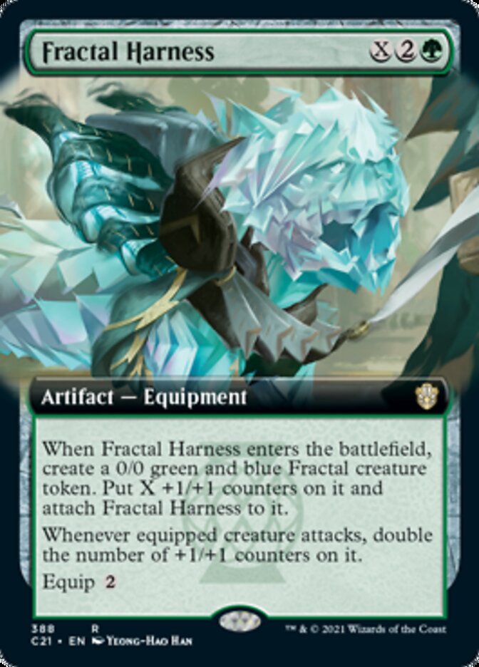 Fractal Harness (Extended Art) [Commander 2021] | Yard's Games Ltd