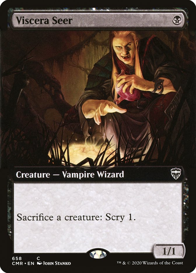 Viscera Seer (Extended Art) [Commander Legends] | Yard's Games Ltd