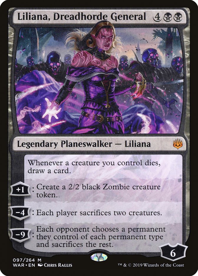 Liliana, Dreadhorde General [War of the Spark] | Yard's Games Ltd