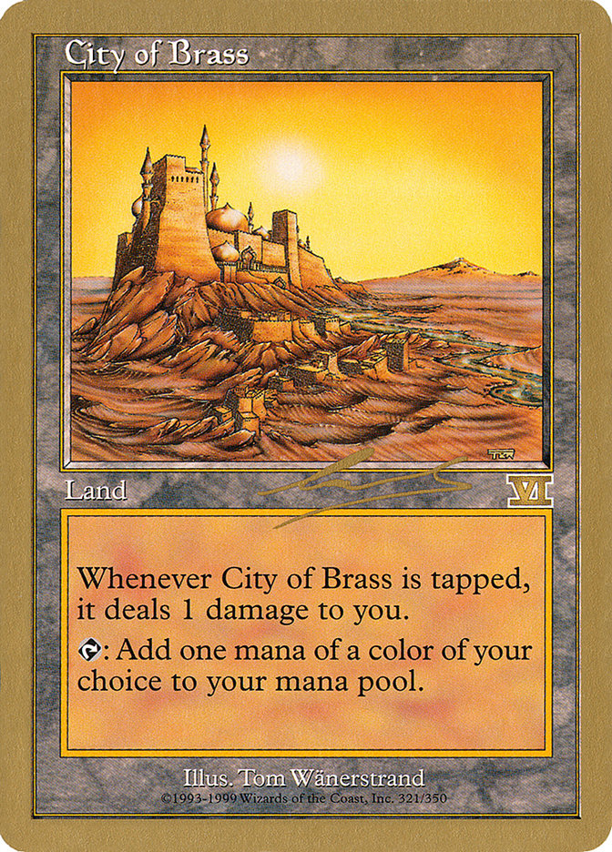 City of Brass (Nicolas Labarre) [World Championship Decks 2000] | Yard's Games Ltd