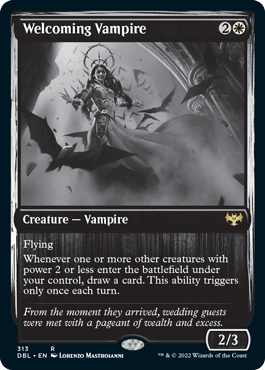 Welcoming Vampire [Innistrad: Double Feature] | Yard's Games Ltd