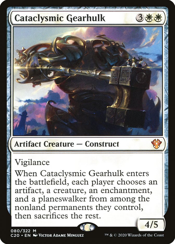 Cataclysmic Gearhulk [Commander 2020] | Yard's Games Ltd