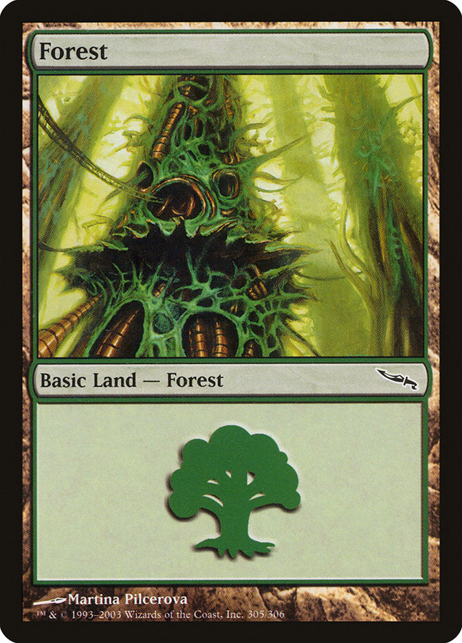 Forest (305) [Mirrodin] | Yard's Games Ltd