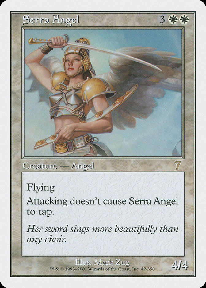 Serra Angel [Seventh Edition] | Yard's Games Ltd