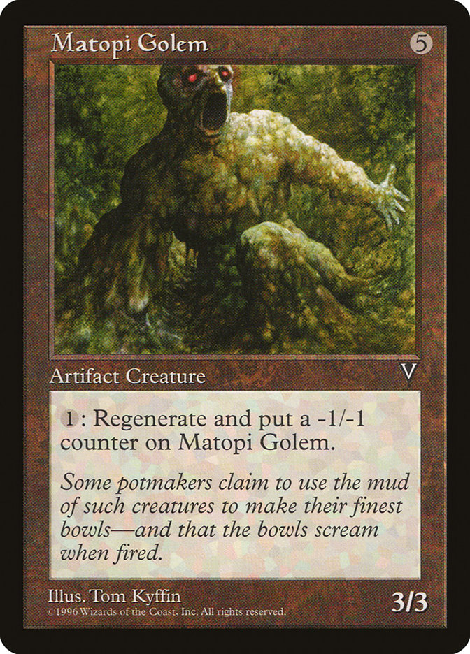 Matopi Golem [Visions] | Yard's Games Ltd