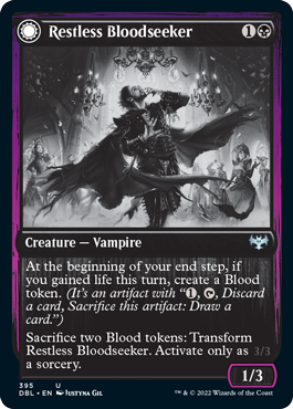 Restless Bloodseeker // Bloodsoaked Reveler [Innistrad: Double Feature] | Yard's Games Ltd