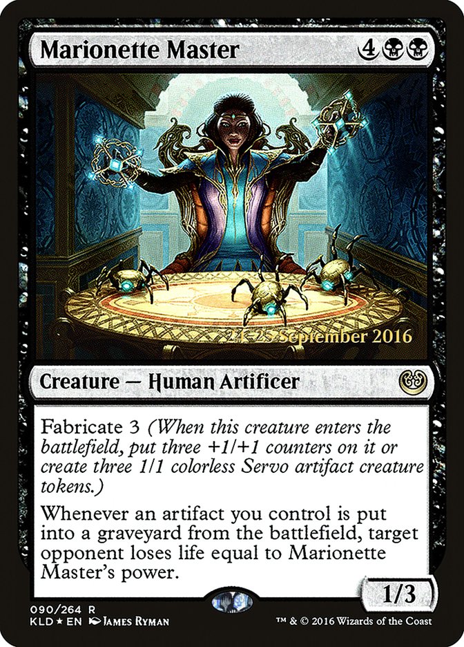 Marionette Master [Kaladesh Prerelease Promos] | Yard's Games Ltd