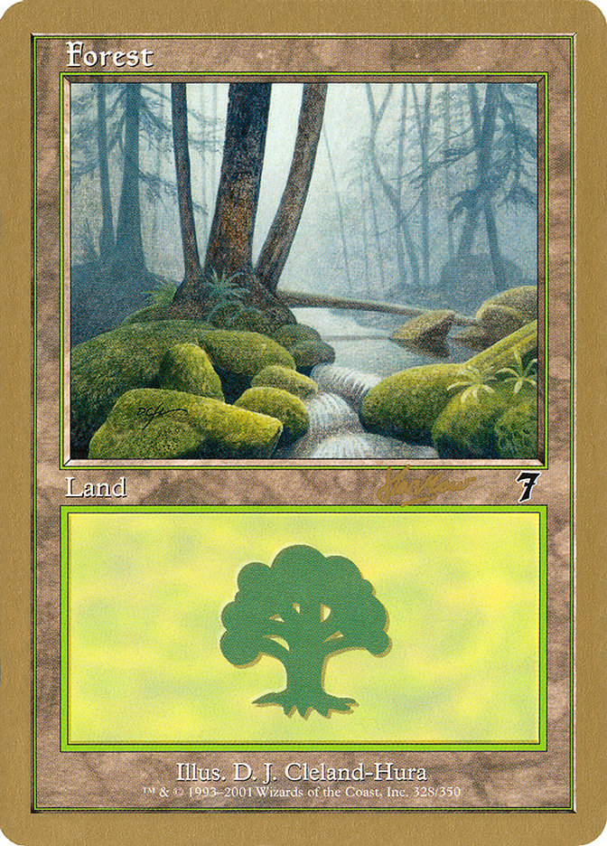 Forest (328) (Sim Han How) [World Championship Decks 2002] | Yard's Games Ltd