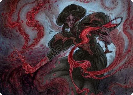 Change of Fortune Art Card [Innistrad: Crimson Vow Art Series] | Yard's Games Ltd