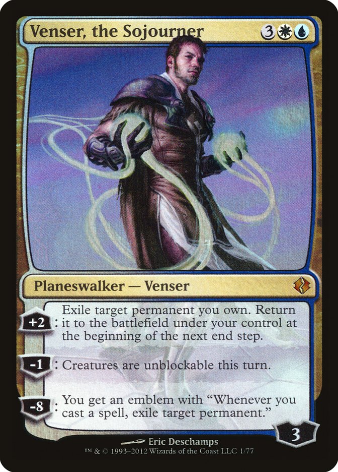 Venser, the Sojourner [Duel Decks: Venser vs. Koth] | Yard's Games Ltd