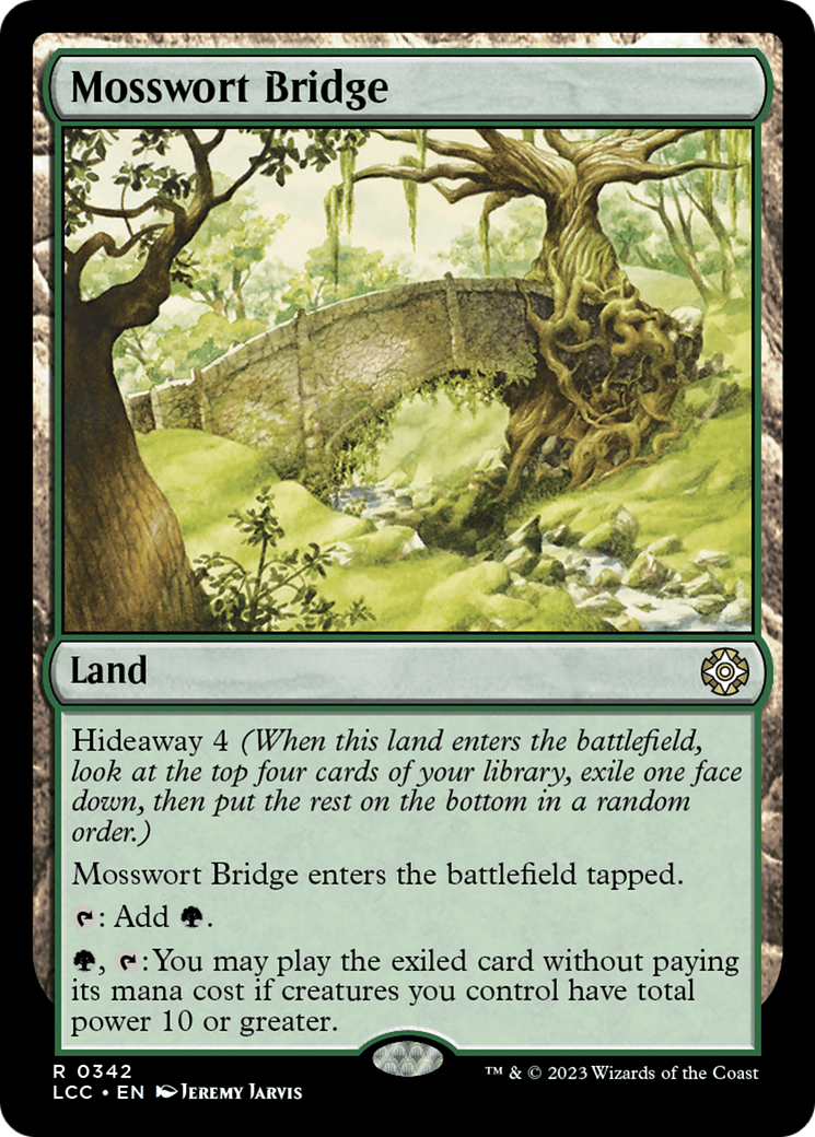 Mosswort Bridge [The Lost Caverns of Ixalan Commander] | Yard's Games Ltd