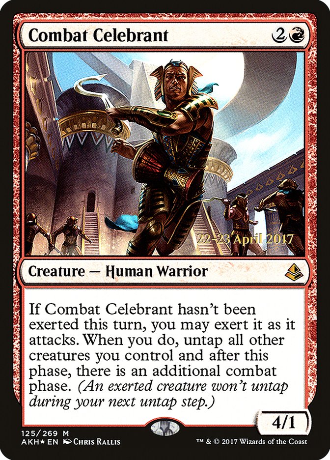 Combat Celebrant [Amonkhet Prerelease Promos] | Yard's Games Ltd