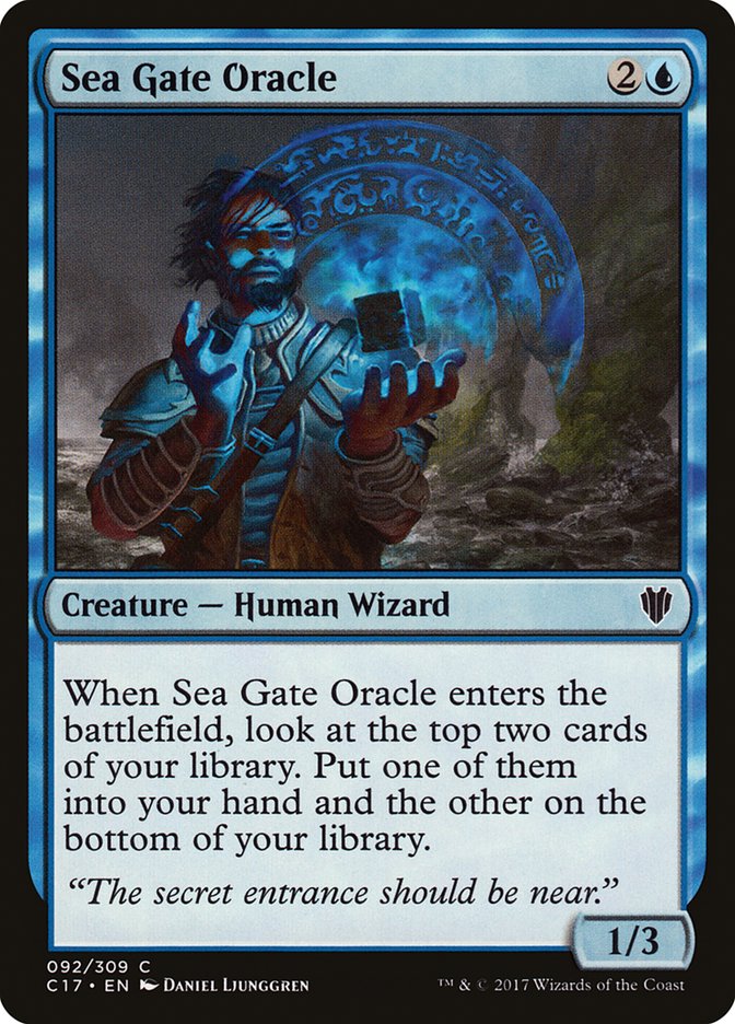 Sea Gate Oracle [Commander 2017] | Yard's Games Ltd