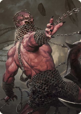 Chain Devil Art Card [Commander Legends: Battle for Baldur's Gate Art Series] | Yard's Games Ltd