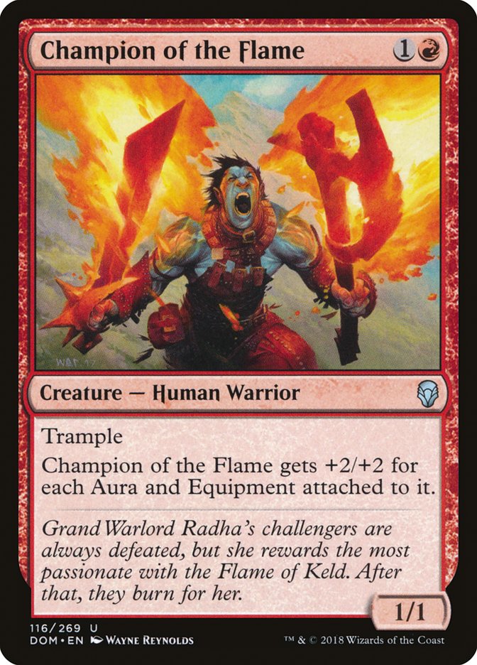 Champion of the Flame [Dominaria] | Yard's Games Ltd