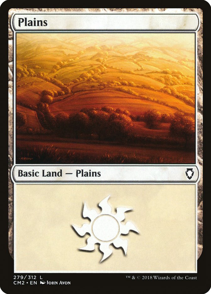 Plains (279) [Commander Anthology Volume II] | Yard's Games Ltd