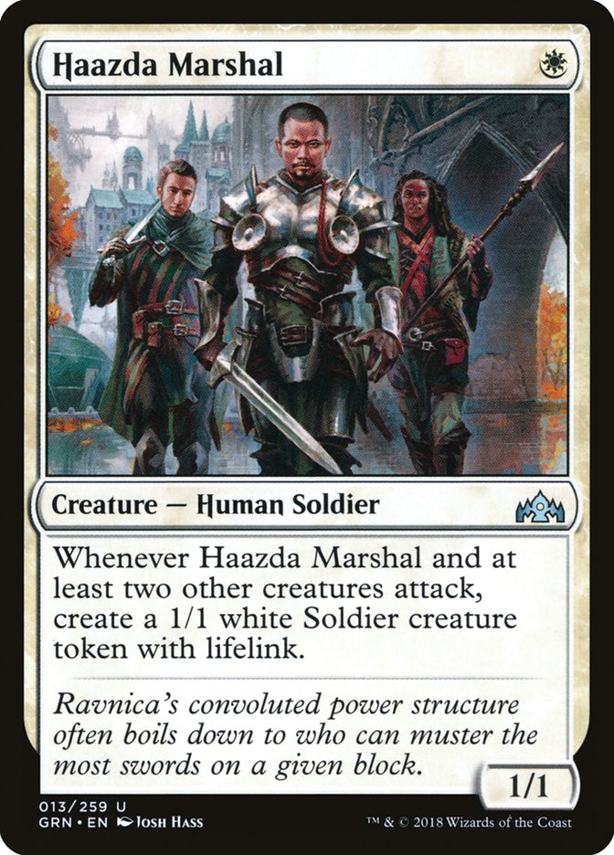 Haazda Marshal [Guilds of Ravnica] | Yard's Games Ltd