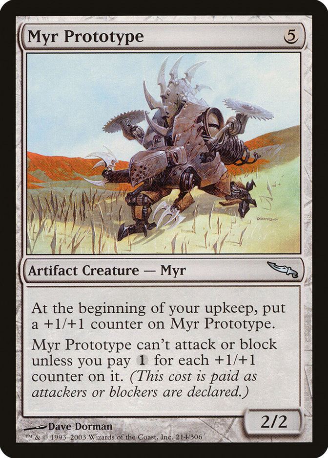 Myr Prototype [Mirrodin] | Yard's Games Ltd