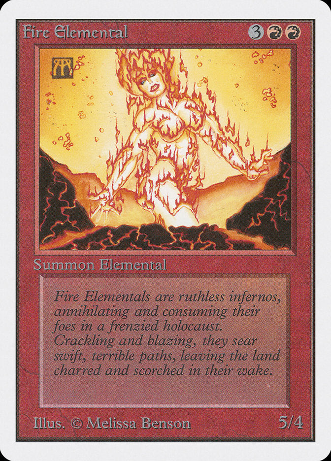 Fire Elemental [Unlimited Edition] | Yard's Games Ltd