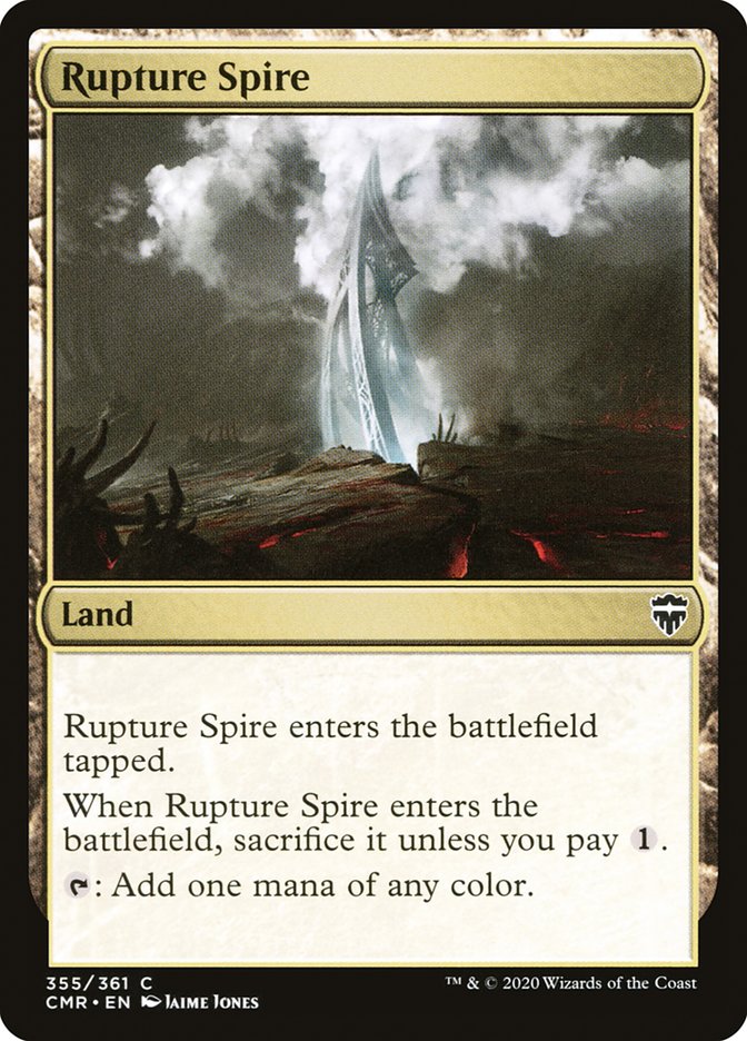 Rupture Spire (355) [Commander Legends] | Yard's Games Ltd