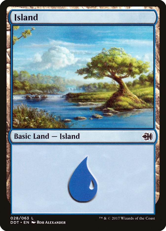 Island (28) [Duel Decks: Merfolk vs. Goblins] | Yard's Games Ltd