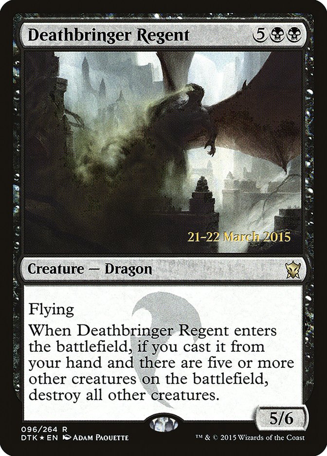 Deathbringer Regent [Dragons of Tarkir Prerelease Promos] | Yard's Games Ltd