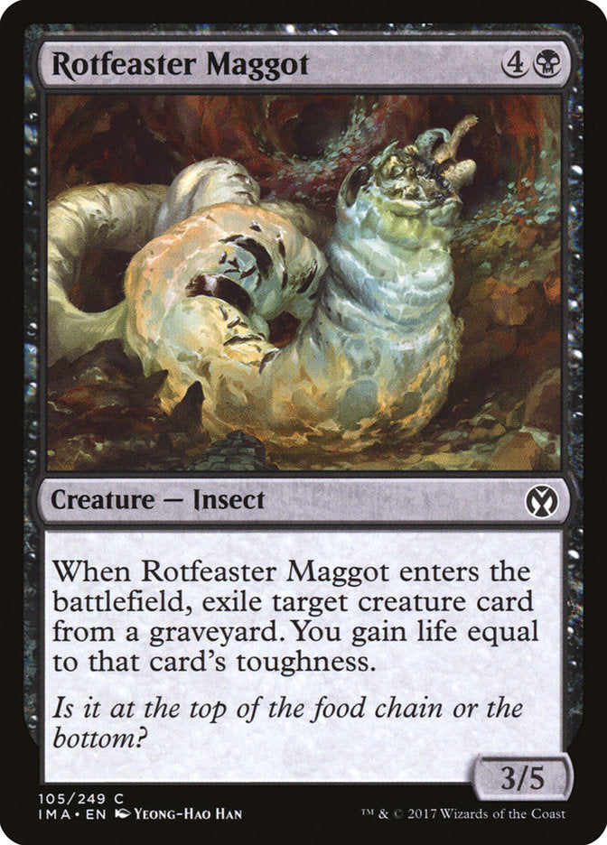 Rotfeaster Maggot [Iconic Masters] | Yard's Games Ltd