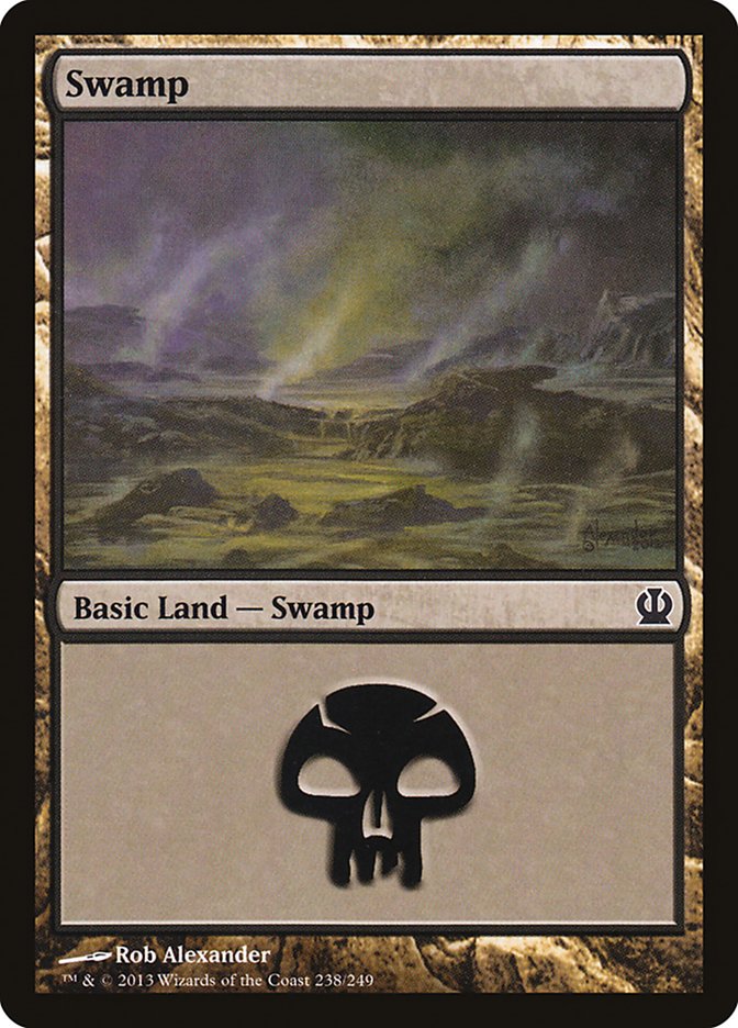Swamp (238) [Theros] | Yard's Games Ltd