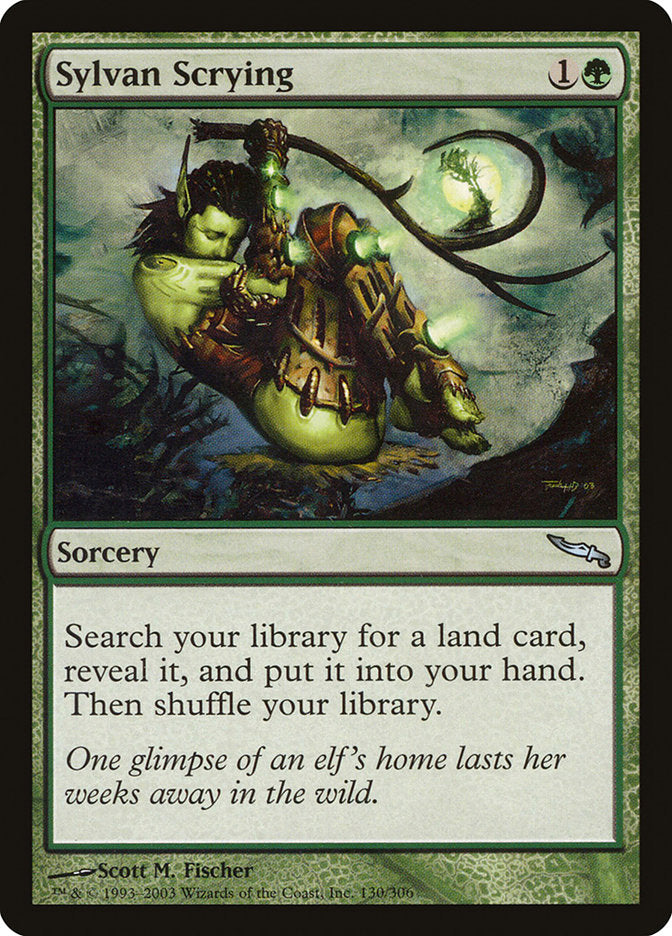 Sylvan Scrying [Mirrodin] | Yard's Games Ltd