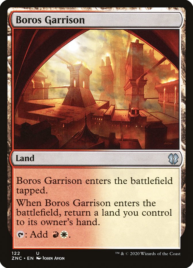 Boros Garrison [Zendikar Rising Commander] | Yard's Games Ltd