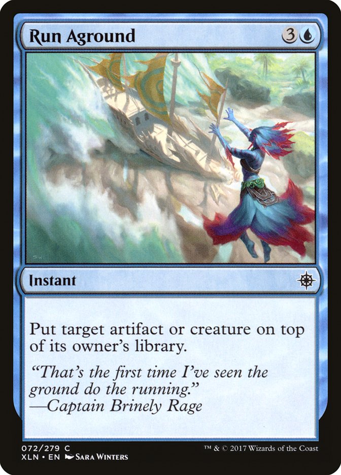 Run Aground [Ixalan] | Yard's Games Ltd