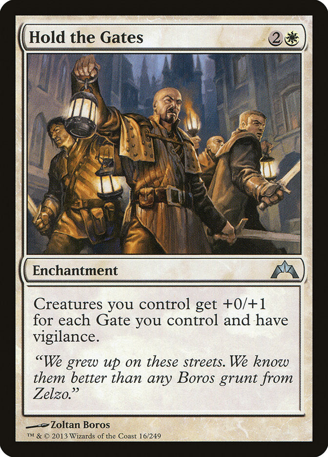 Hold the Gates [Gatecrash] | Yard's Games Ltd