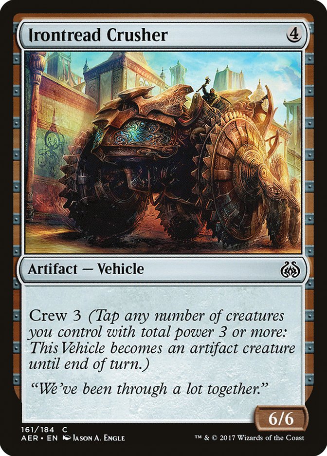 Irontread Crusher [Aether Revolt] | Yard's Games Ltd