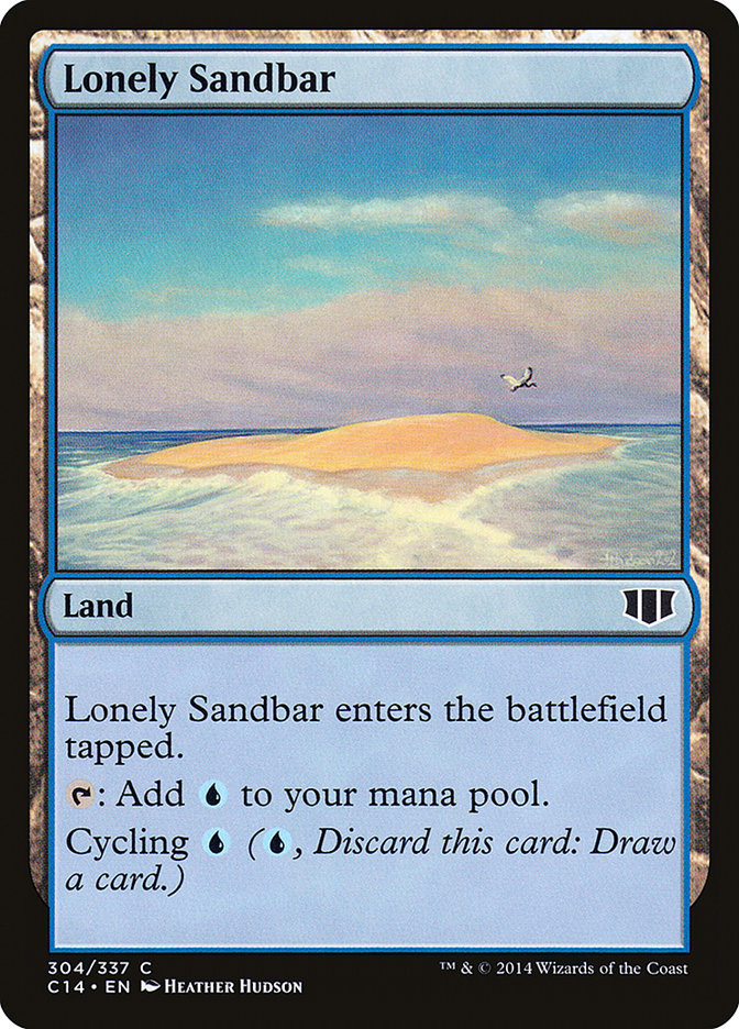 Lonely Sandbar [Commander 2014] | Yard's Games Ltd