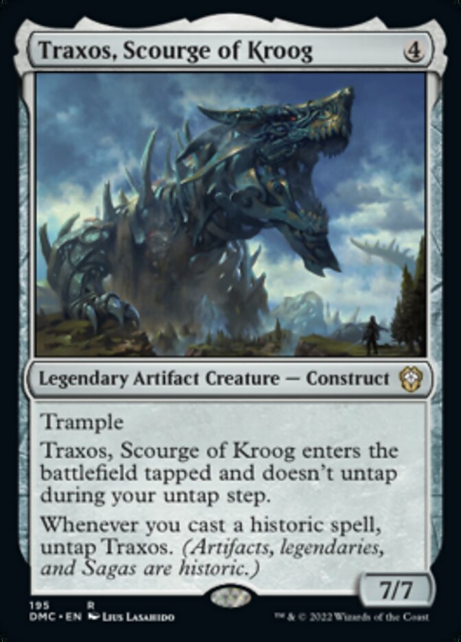 Traxos, Scourge of Kroog [Dominaria United Commander] | Yard's Games Ltd