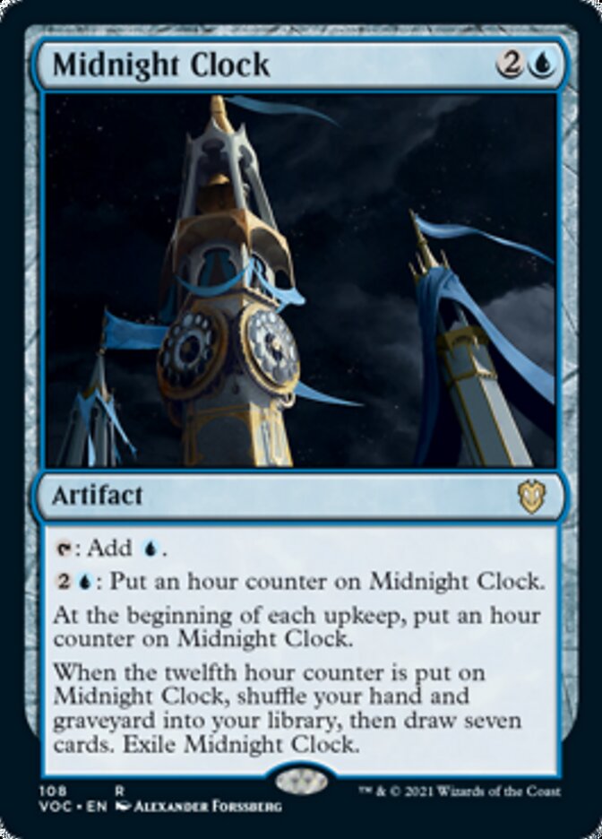 Midnight Clock [Innistrad: Crimson Vow Commander] | Yard's Games Ltd