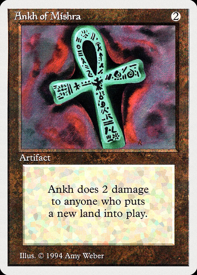 Ankh of Mishra [Summer Magic / Edgar] | Yard's Games Ltd