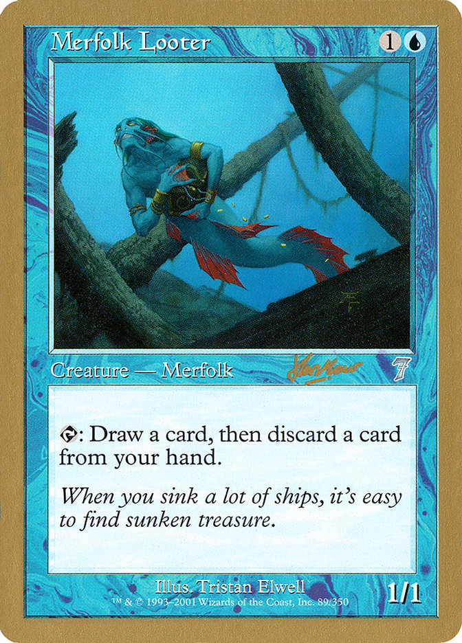 Merfolk Looter (Sim Han How) [World Championship Decks 2002] | Yard's Games Ltd